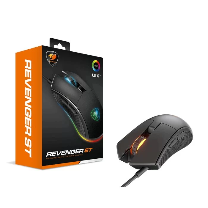עכבר גיימינג COUGAR REVENGER ST צבע שחור