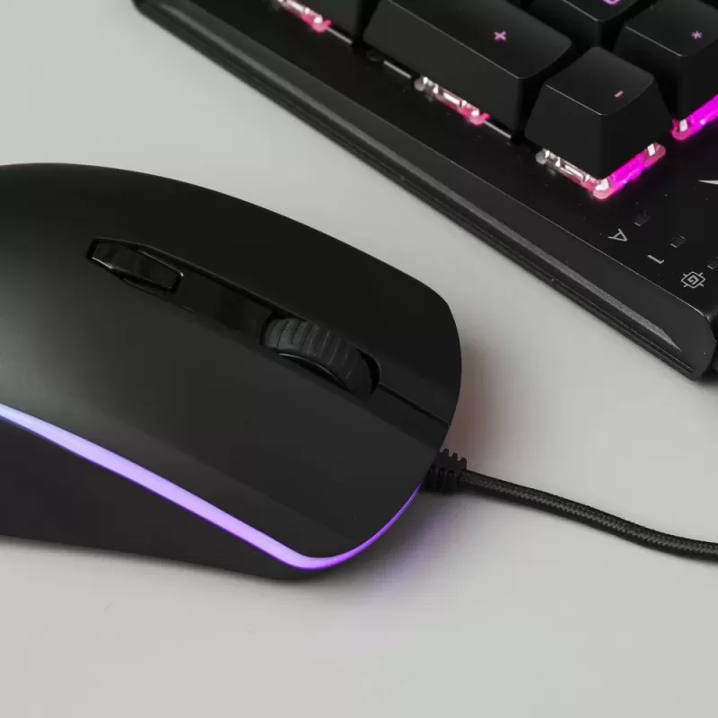Gaming Mouse Kingston HyperX Pulsefire Surge RGB Color:black