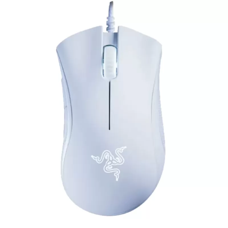 עכבר גיימינג RAZER DeathAdder Essential - לבן עכבר גיימינג RAZER DeathAdder Essential - לבן