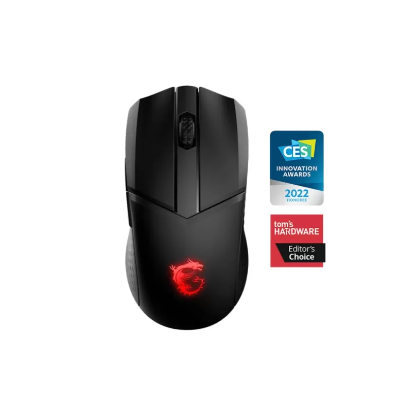 Wireless Gaming Mouse MSI CLUTCH GM41 LIGHTWEIGHT WIRELESS Color:black