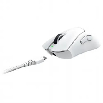 עכבר גיימינג אלחוטי RAZER DEATHADDER V3 PRO לבן עכבר גיימינג אלחוטי RAZER DEATHADDER V3 PRO לבן
