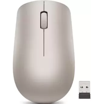 עכבר אלחוטי Lenovo 530 Wireless Mouse Almond