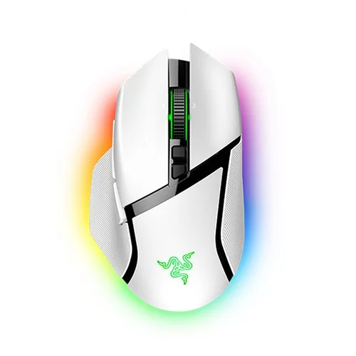 עכבר גיימינג אלחוטי RAZER Basilisk V3 Pro לבן
