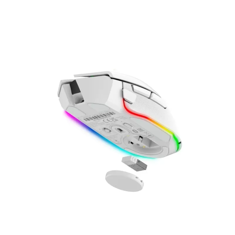 עכבר גיימינג אלחוטי RAZER Basilisk V3 Pro לבן