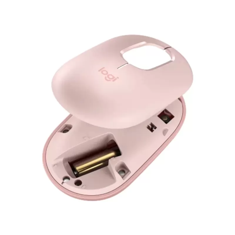 Wireless Mouse Logitech POP EMOJI pink