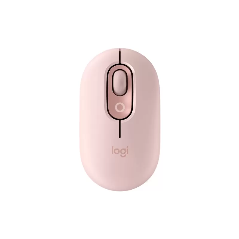 Wireless Mouse Logitech POP EMOJI pink