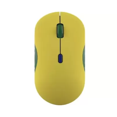 Wireless Mouse Lenovo 350 Bluetooth Silent Mouse (Fan Edition - Brazil) Color:yellow, green