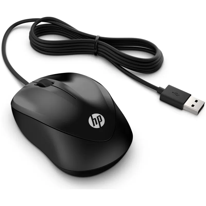 Проводная Мышь HP Wired Mouse 1000 Цвет:чёрный Проводная Мышь HP Wired Mouse 1000 Цвет:чёрный