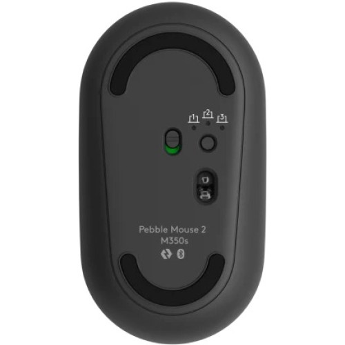 Bluetooth Wireless Mouse Logitech PEBBLE MOUSE 2 M350S Tonal Graphite