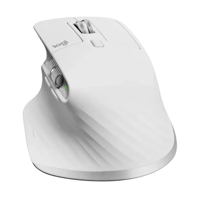 עכבר אלחוטי Logitech MX Master 3S Performance Pale Grey צבע אפור