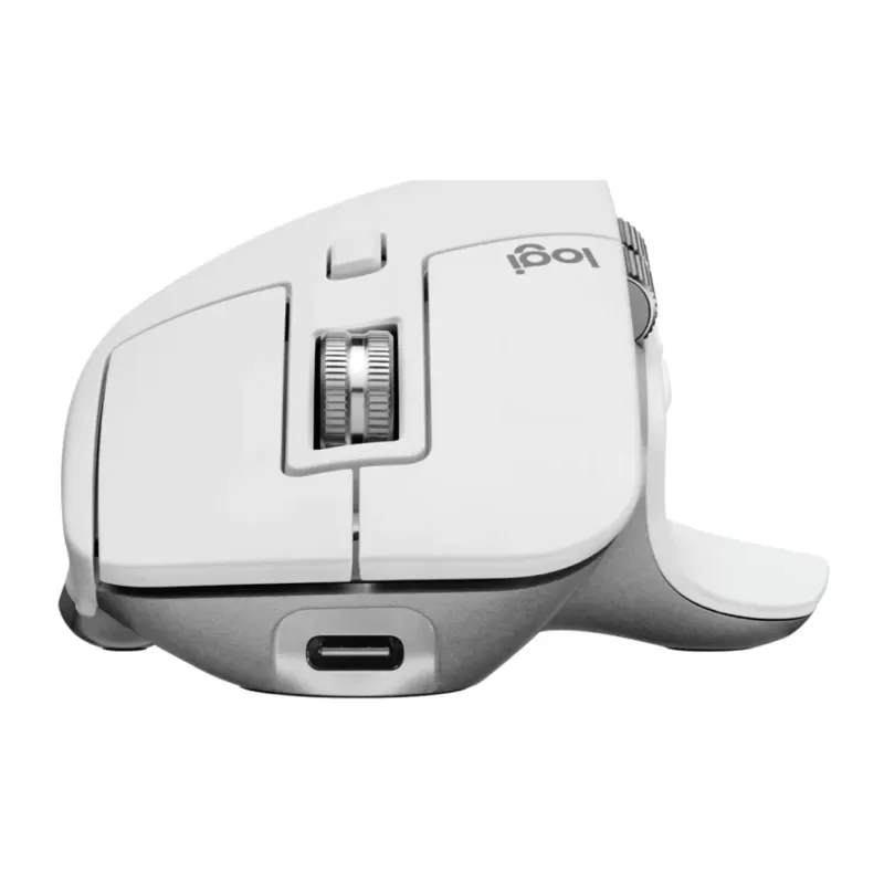 עכבר אלחוטי Logitech MX Master 3S Performance Pale Grey צבע אפור