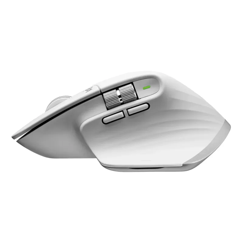 עכבר אלחוטי Logitech MX Master 3S Performance Pale Grey צבע אפור