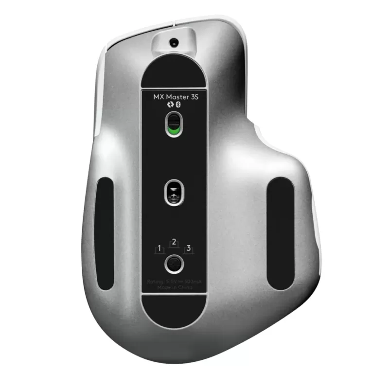 עכבר אלחוטי Logitech MX Master 3S Performance Pale Grey צבע אפור