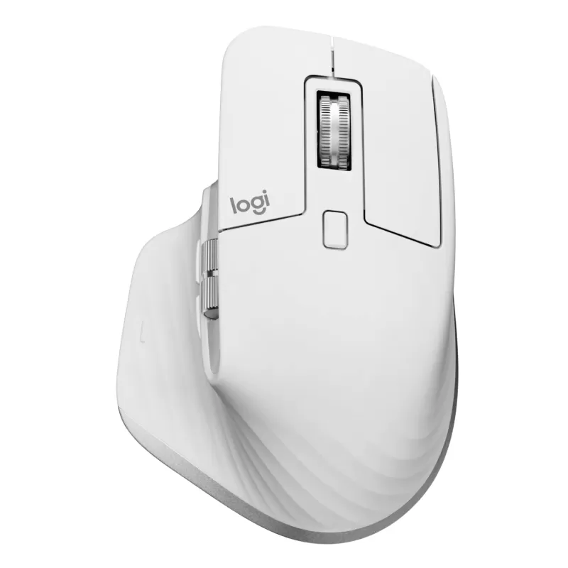 עכבר אלחוטי Logitech MX Master 3S Performance Pale Grey צבע אפור
