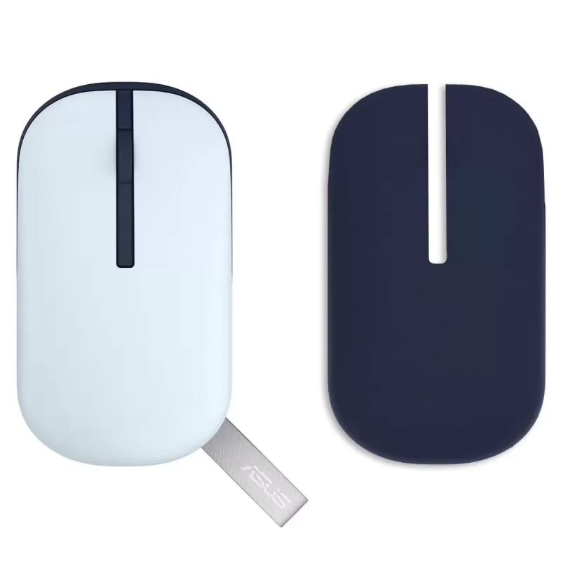 Wireless Mouse Asus Marshmallow MD100 light blue, dark blue
