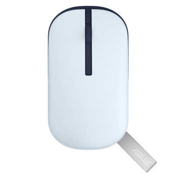 עכבר אלחוטי Asus Marshmallow MD100 כחול בהיר, כחול כהה