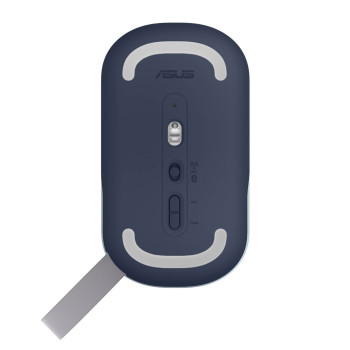 עכבר אלחוטי Asus Marshmallow MD100 כחול בהיר, כחול כהה