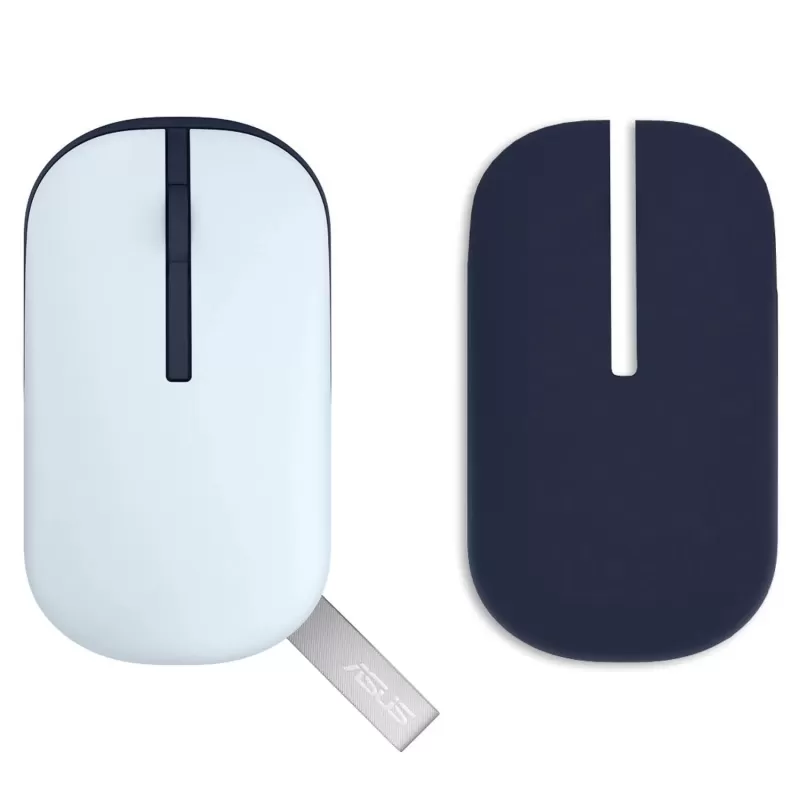 Wireless Mouse Asus Marshmallow MD100 light blue, dark blue