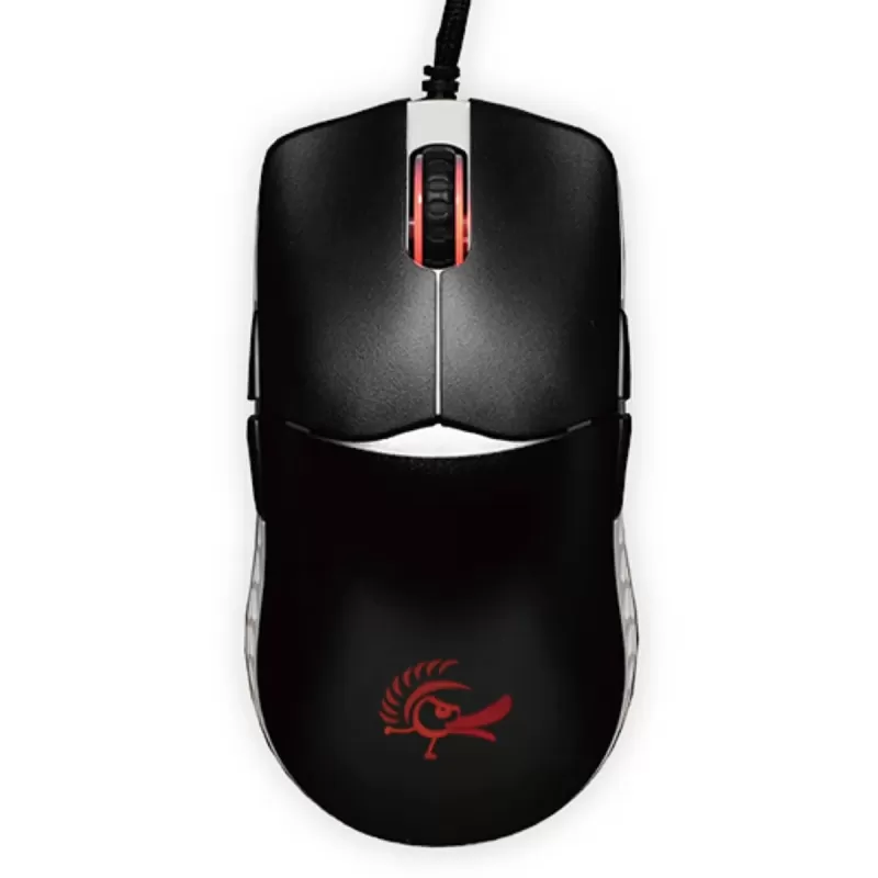 Gaming Mouse Ducky Feather Huano Blue 50M Switch black