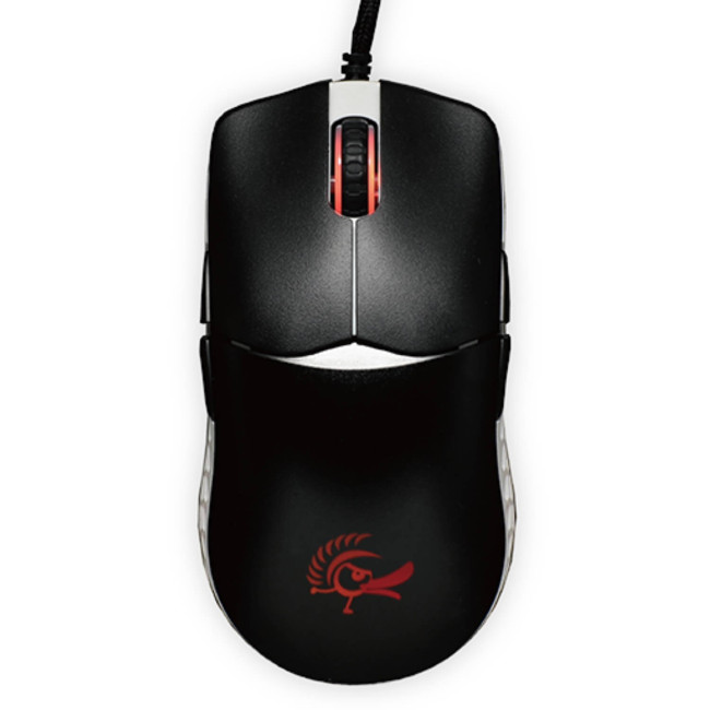 Gaming Mouse Ducky Feather Huano Blue 50M Switch Color:black
