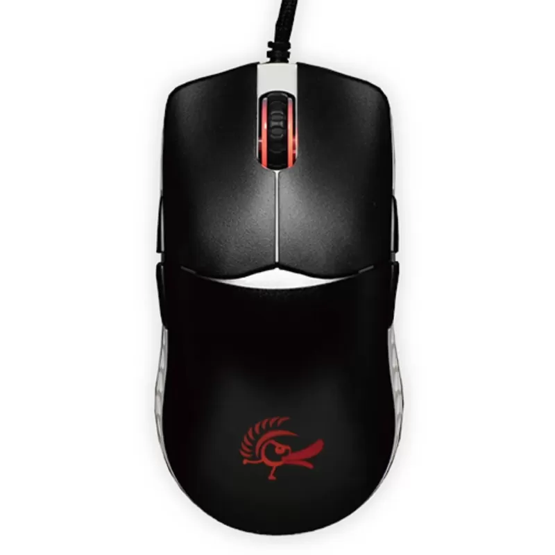 Gaming Mouse Ducky Feather Huano Blue 50M Switch black
