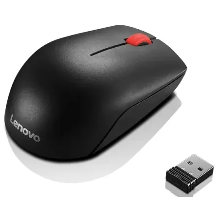 עכבר אלחוטי Lenovo Essential Compact צבע שחור
