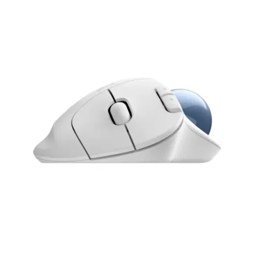 עכבר אלחוטי Logitech M575S TrackBall Off-לבן Blue Ball 2000DPI BT