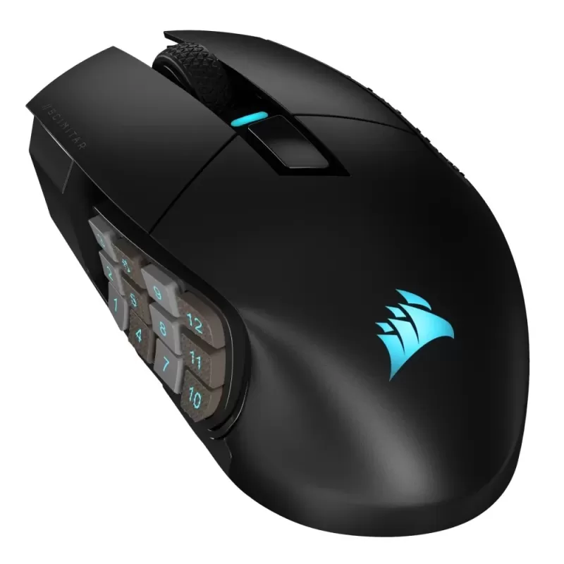 Wireless Gaming Mouse Corsair SCIMITAR ELITE WIRELESS MMO Gaming Color:black Wireless Gaming Mouse Corsair SCIMITAR ELITE WIRELESS MMO Gaming Color:black