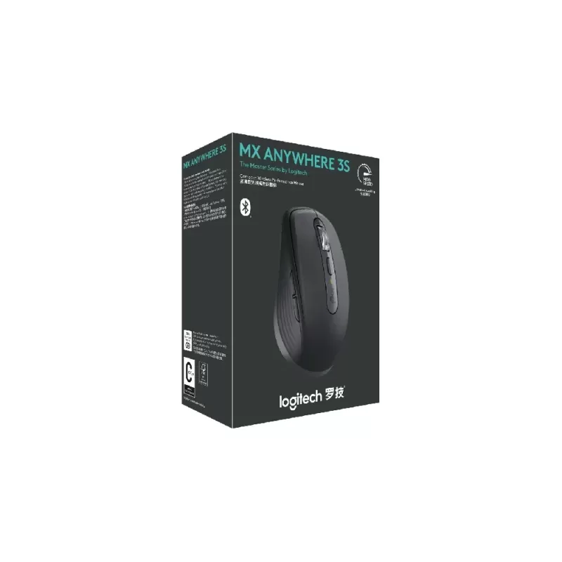 עכבר אלחוטי Logitech MX ANYWHERE 3S - גרפיט