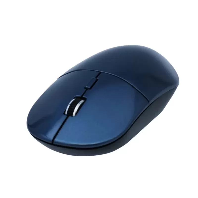 Wireless Mouse Silver Line 2.4GHZ RF-036 blue