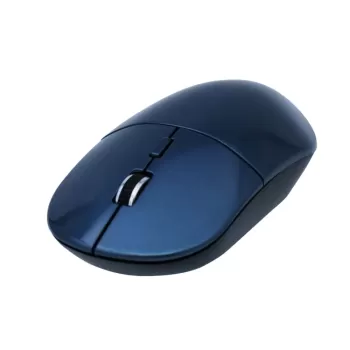 Wireless Mouse Silver Line 2.4GHZ RF-036 blue