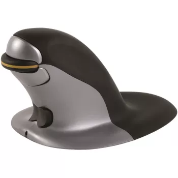 עכבר ארגונומי אלחוטי Fellowes Penguin Ambidextrous Vertical Mouse Wireless Small צבע שחור עכבר ארגונומי אלחוטי Fellowes Penguin Ambidextrous Vertical Mouse Wireless Small צבע שחור
