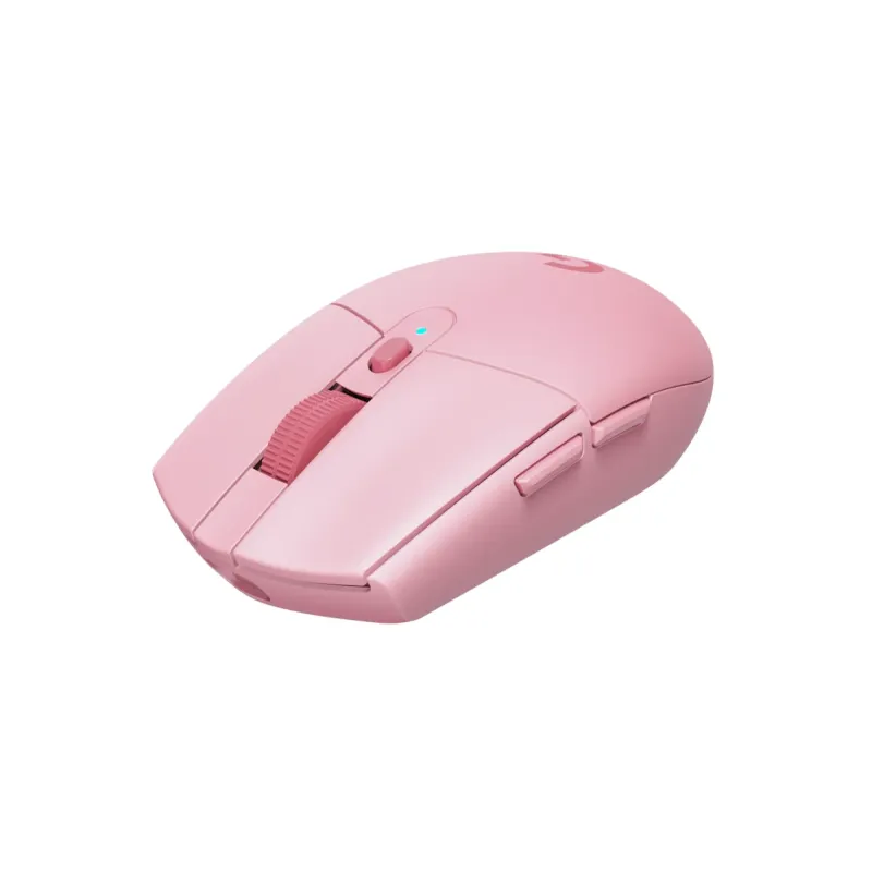 עכבר גיימינג אלחוטי Logitech G304 X Lightspeed צבע ורוד