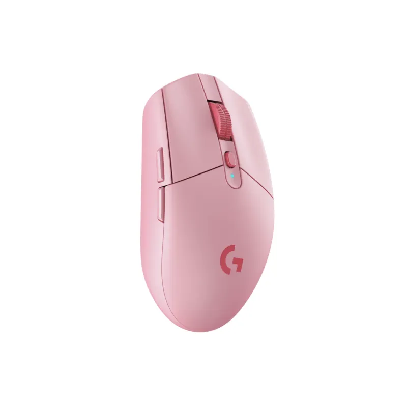 עכבר גיימינג אלחוטי Logitech G304 X Lightspeed צבע ורוד