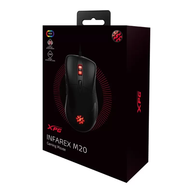 Gaming Mouse XPG INFAREX M20 Color:black