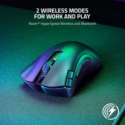 Wireless Gaming Mouse RAZER DEATHADDER V2 X HYPERSPEED Color:black Wireless Gaming Mouse RAZER DEATHADDER V2 X HYPERSPEED Color:black