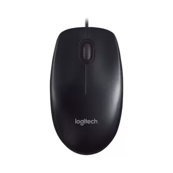 עכבר חוטי Logitech M90 צבע שחור