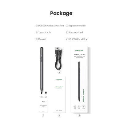 UGREEN Smart Stylus Magnetic Pen for Apple iPad UGREEN Smart Stylus Magnetic Pen for Apple iPad