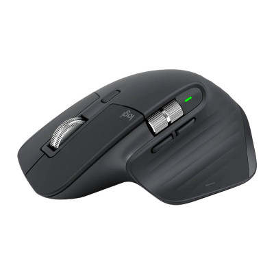 עכבר אלחוטי Logitech MX Master 3S Graphite צבע שחור עכבר אלחוטי Logitech MX Master 3S Graphite צבע שחור