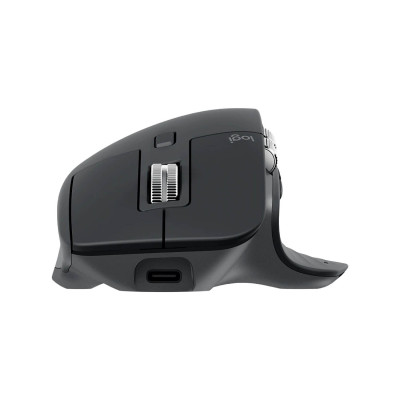 עכבר אלחוטי Logitech MX Master 3S Graphite צבע שחור עכבר אלחוטי Logitech MX Master 3S Graphite צבע שחור