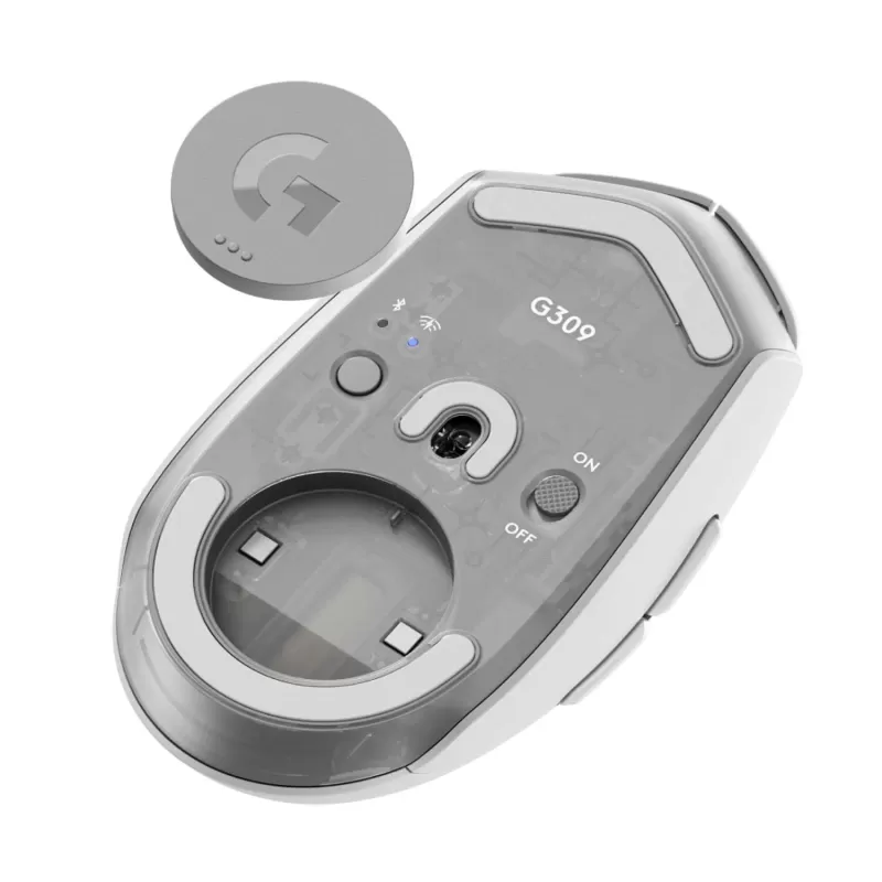 עכבר גיימינג אלחוטי Logitech G309 Lightspeed לבן