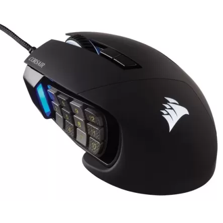 עכבר גיימינג Corsair SCIMITAR RGB Optical MOBA/MMO שחור