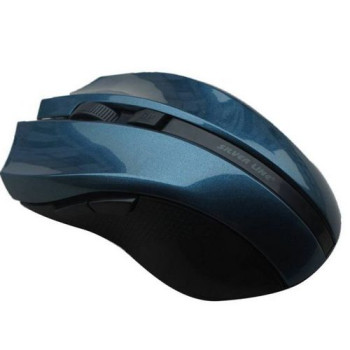 Wireless Mouse Silver Line RF-317R blue