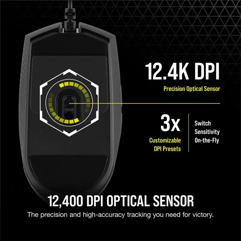 Gaming Mouse Corsair KATAR PRO Ultra-Light black