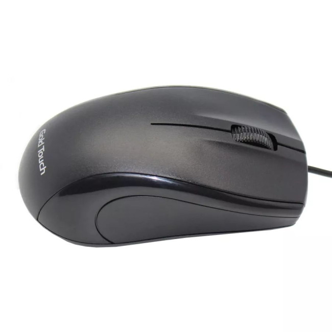 Wired Mouse Gold Touch MS614 Color:black..
