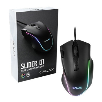 Игровая Мышь Galax Gaming Mouse (SLD-01) 7200DPI/ RGB/ 8 Programmable Macro..