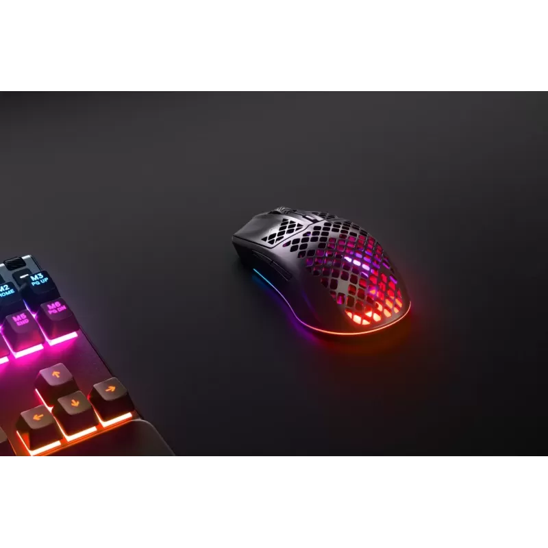 Wireless Gaming Mouse SteelSeries Aerox 3 Wireless black Onyx Wireless Gaming Mouse SteelSeries Aerox 3 Wireless black Onyx