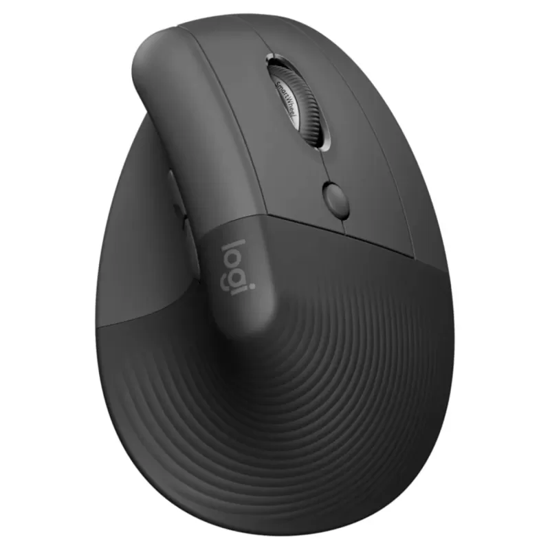 עכבר גיימינג אלחוטי Logitech Lift Vertical אפור כהה עכבר גיימינג אלחוטי Logitech Lift Vertical אפור כהה