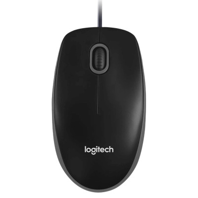 Проводная Мышь Logitech B100 Цвет:черный