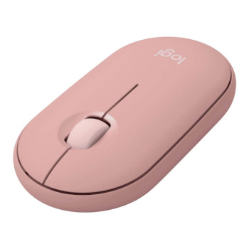 עכבר אלחוטי Logitech M350s Pepple 2 ורוד